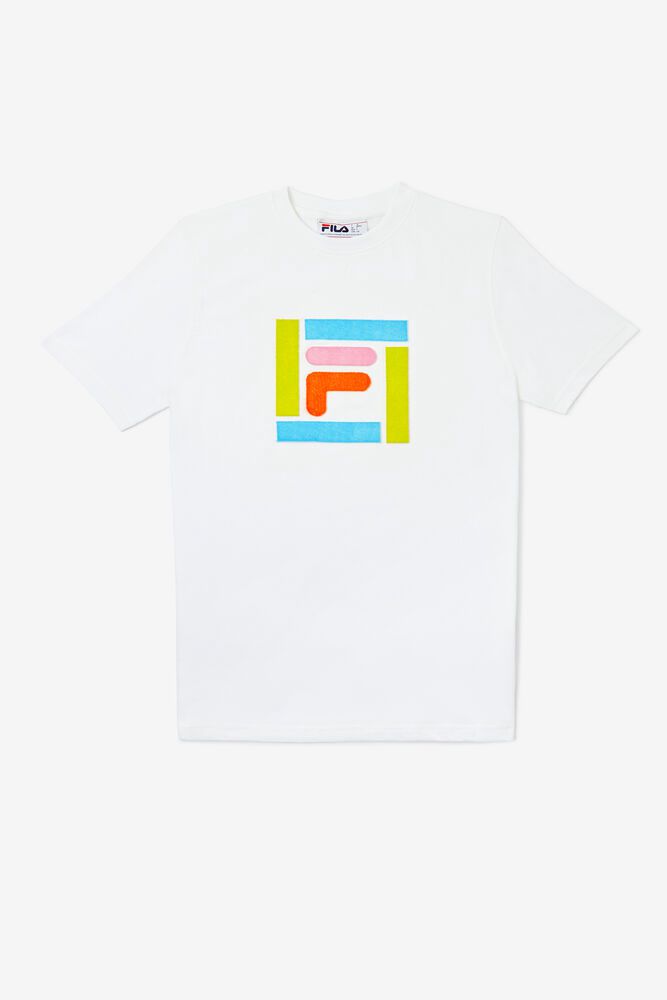 Fila Monique T-Shirt White - Womens - 64527JNVM